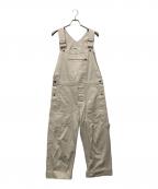 MHLエムエイチエル）の古着「オーバーオール」｜アイボリー