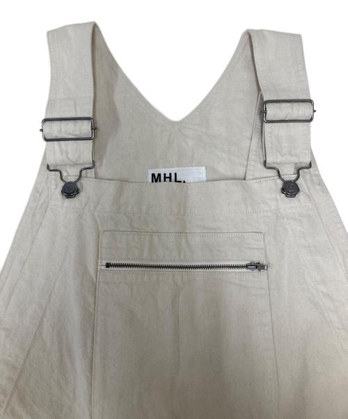 MHL（エムエイチエル）MHL (エムエイチエル) オーバーオール アイボリー サイズ:Ｍの古着・服飾アイテム