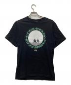 stussyステューシー）の古着「RISE ABOVE THE BONE TEE」｜ブラック