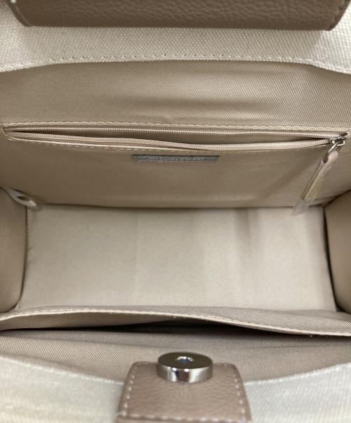 JILL BY JILLSTUART（ジル バイ ジルスチュアート）JILL BY JILLSTUART (ジル バイ ジルスチュアート) Link J スカーフトートバッグ ベージュの古着・服飾アイテム