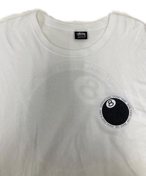 stussy（ステューシー）stussy (ステューシー) プリントTシャツ ブラック サイズ:Ｌの古着・服飾アイテム