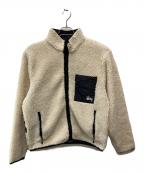 stussyステューシー）の古着「Venus Jacquard Sherpa」｜ホワイト