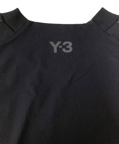 Y-3（ワイスリー）Y-3 (ワイスリー) 3 Stripes Light Nylon Mix Long Sleeve Tee ブラック サイズ:Ｓの古着・服飾アイテム