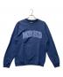 NEIGHBORHOOD（ネイバーフッド）の古着「クラシック カレッジロゴ クルーネック スウェット」｜ブルー