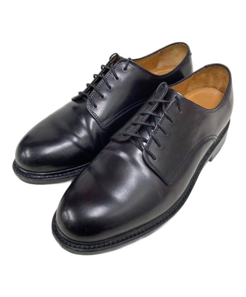 Jalan Sriwijaya（ジャランスリウァヤ）Jalan Sriwijaya (ジャランスリウァヤ) コードバンプレーントゥシューズ ブラック サイズ:7の古着・服飾アイテム