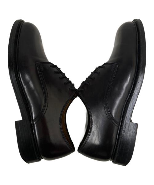 Jalan Sriwijaya（ジャランスリウァヤ）Jalan Sriwijaya (ジャランスリウァヤ) コードバンプレーントゥシューズ ブラック サイズ:7の古着・服飾アイテム