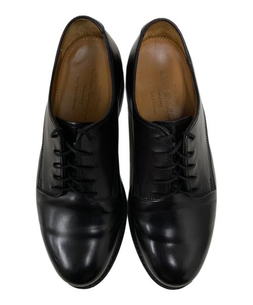 Jalan Sriwijaya（ジャランスリウァヤ）Jalan Sriwijaya (ジャランスリウァヤ) コードバンプレーントゥシューズ ブラック サイズ:7の古着・服飾アイテム