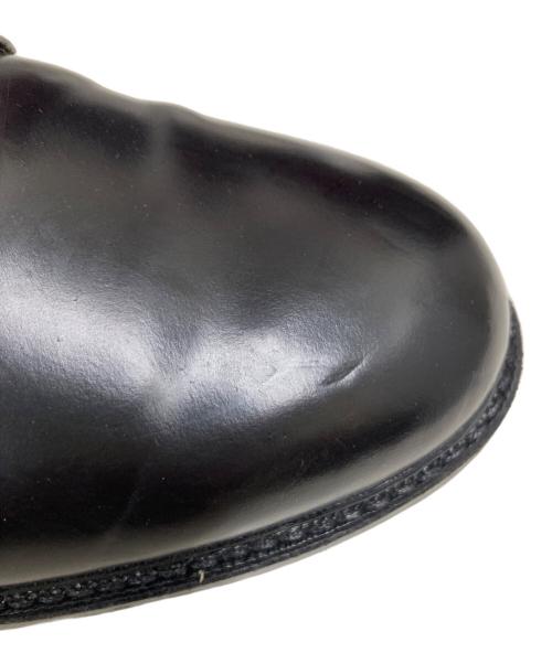 Jalan Sriwijaya（ジャランスリウァヤ）Jalan Sriwijaya (ジャランスリウァヤ) コードバンプレーントゥシューズ ブラック サイズ:7の古着・服飾アイテム