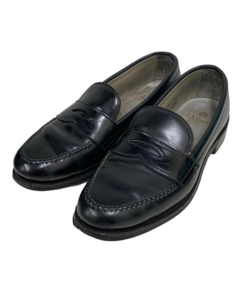 Alden（オールデン）ALDEN (オールデン) コードバンペニーローファー ブラック サイズ:７の古着・服飾アイテム