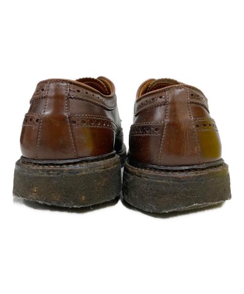 Alden（オールデン）ALDEN (オールデン) ラベロコードバン ロングウィングチップ シューズ ブラウン サイズ:7の古着・服飾アイテム