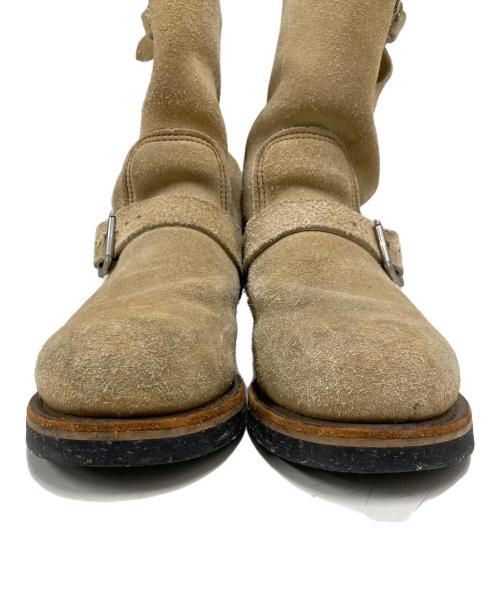 RED WING（レッドウィング）RED WING (レッドウィング) エンジニアブーツ ベージュ サイズ:75Dの古着・服飾アイテム