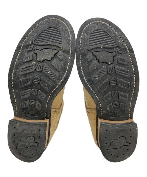 RED WING（レッドウィング）RED WING (レッドウィング) エンジニアブーツ ベージュ サイズ:75Dの古着・服飾アイテム