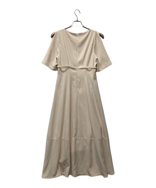 HER LIP TO（ハーリップトゥ）Her lip to (ハーリップトゥ) ハーフスリーブブラウスワンピース アイボリー サイズ:SIZE Mの古着・服飾アイテム