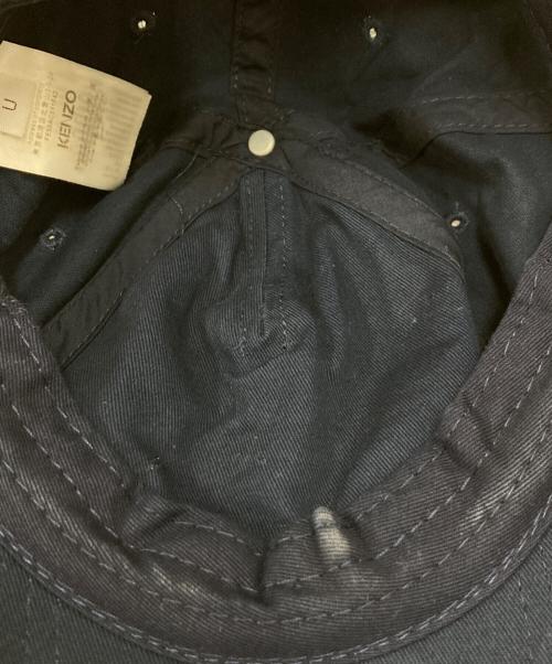 KENZO（ケンゾー）KENZO (ケンゾー) VERDY (ヴェルディ) ベースボールキャップ ネイビーの古着・服飾アイテム