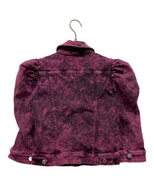 RED VALENTINO（レッドヴァレンティノ）RED VALENTINO (レッドヴァレンティノ) デニムジャケット ピンク サイズ:SIZE Mの古着・服飾アイテム