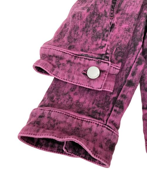 RED VALENTINO（レッドヴァレンティノ）RED VALENTINO (レッドヴァレンティノ) デニムジャケット ピンク サイズ:SIZE Mの古着・服飾アイテム