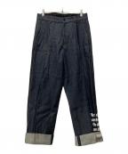AVEC CES FRERES BY ART COMES FIRSTアヴェック セ フレール アート カムズ ファースト）の古着「デニムパンツ」｜インディゴ