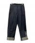 AVEC CES FRERES by ART COMES FIRST（アヴェック セ フレール アート カムズ ファースト）の古着「デニムパンツ」｜インディゴ