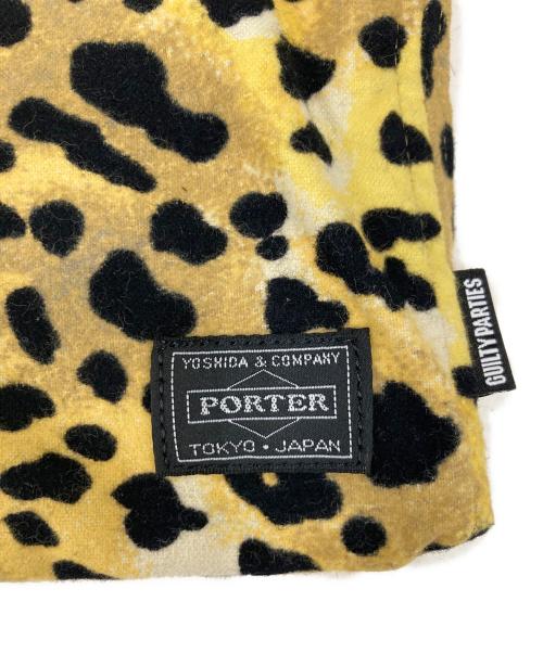 PORTER（ポーター）PORTER (ポーター) WACKO MARIA (ワコマリア) コラボレオパードショルダーポーチ イエローの古着・服飾アイテム