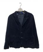 POLO RALPH LAURENポロ・ラルフローレン）の古着「3Bコーデュロイジャケット」｜ネイビー