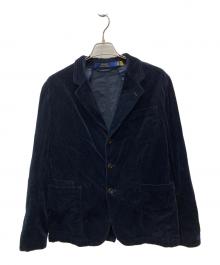 POLO RALPH LAUREN（ポロ・ラルフローレン）の古着「3Bコーデュロイジャケット」｜ネイビー