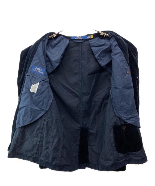POLO RALPH LAUREN（ポロ・ラルフローレン）POLO RALPH LAUREN (ポロ・ラルフローレン) 3Bコーデュロイジャケット ネイビー サイズ:Mの古着・服飾アイテム