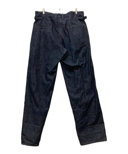 Yohji Yamamoto pour homme（ヨウジヤマモト プールオム）Yohji Yamamoto pour homme (ヨウジヤマモト プールオム) 右前バンテージデニムパンツ インディゴ サイズ:4の古着・服飾アイテム