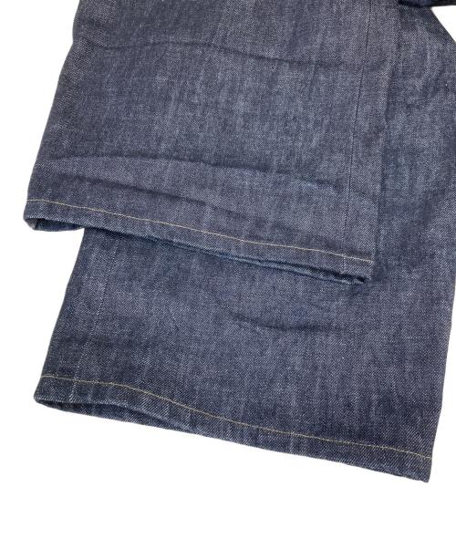 Yohji Yamamoto pour homme（ヨウジヤマモト プールオム）Yohji Yamamoto pour homme (ヨウジヤマモト プールオム) 右前バンテージデニムパンツ インディゴ サイズ:4の古着・服飾アイテム
