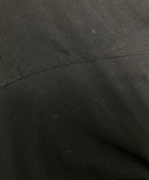 Yohji Yamamoto pour homme（ヨウジヤマモト プールオム）Yohji Yamamoto pour homme (ヨウジヤマモト プールオム) 縦接ぎ裾開きサルエルパンツ ブラック サイズ:SIZE5の古着・服飾アイテム