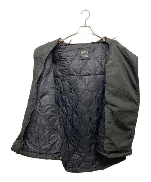 s'yte（サイト）s'yte (サイト) TAION (タイオン) QUILTED DOWN PARKA ブラック サイズ:2の古着・服飾アイテム