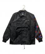YOHJI YAMAMOTO×New Eraヨウジヤマモト×ニューエラ）の古着「コラボコーチジャケット」｜ブラック