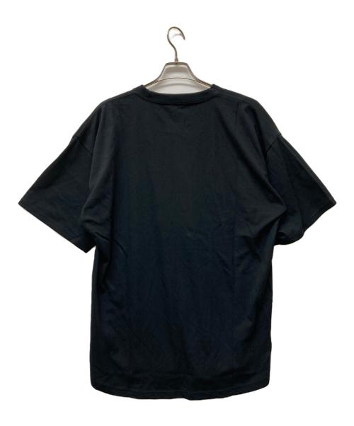 YOHJI YAMAMOTO（ヨウジヤマモト）YOHJI YAMAMOTO (ヨウジヤマモト) New Era (ニューエラ) ROUND HEM SHORT SLEEVES TEE ブラック サイズ:XXL 未使用品の古着・服飾アイテム