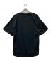 YOHJI YAMAMOTO (ヨウジヤマモト) New Era (ニューエラ) ROUND HEM SHORT SLEEVES TEE ブラック サイズ:XXL 未使用品：13000円