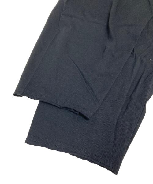Yohji Yamamoto pour homme（ヨウジヤマモト プールオム）Yohji Yamamoto pour homme (ヨウジヤマモト プールオム) Crew Neck Oversized LS T-Shirt ブラック サイズ:SIZE3の古着・服飾アイテム