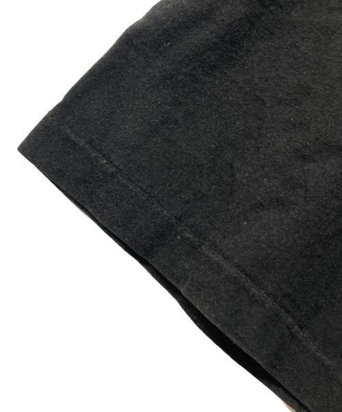 Hanes（ヘインズ）Hanes (ヘインズ) ロゴプリントTシャツ ブラック サイズ:Lの古着・服飾アイテム