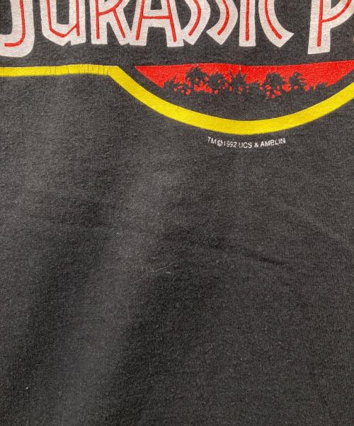 Hanes（ヘインズ）Hanes (ヘインズ) ロゴプリントTシャツ ブラック サイズ:Lの古着・服飾アイテム