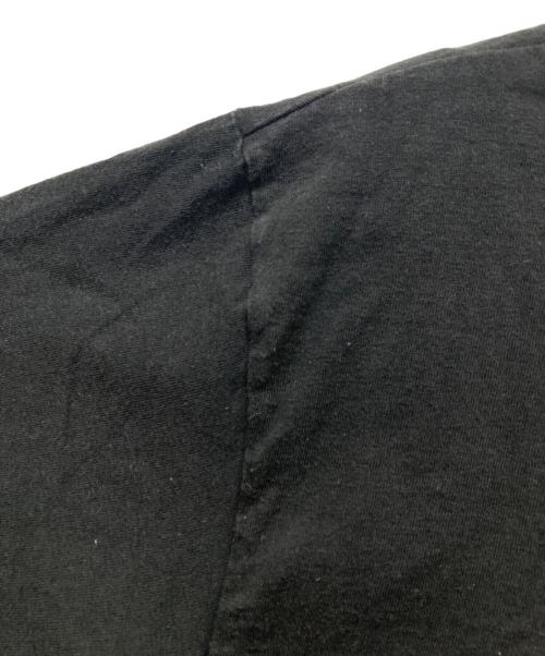 Hanes（ヘインズ）Hanes (ヘインズ) ロゴプリントTシャツ ブラック サイズ:Lの古着・服飾アイテム