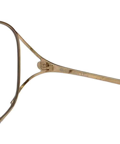 Christian Dior（クリスチャン ディオール）Christian Dior (クリスチャン ディオール) ヴィンテージサングラス ゴールド サイズ:57□16 130の古着・服飾アイテム