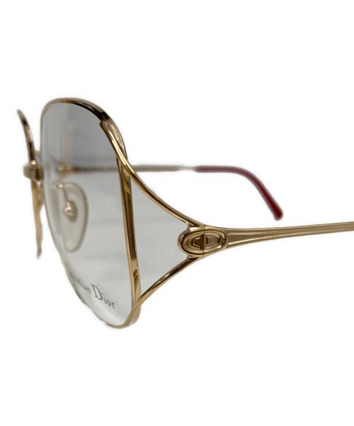 Christian Dior（クリスチャン ディオール）Christian Dior (クリスチャン ディオール) ヴィンテージサングラス ゴールド サイズ:57□16 130の古着・服飾アイテム