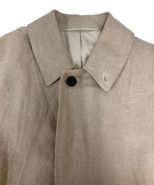 A.PRESSE（アプレッセ）A.PRESSE (アプレッセ) Linen Half Coat ベージュ サイズ:3の古着・服飾アイテム