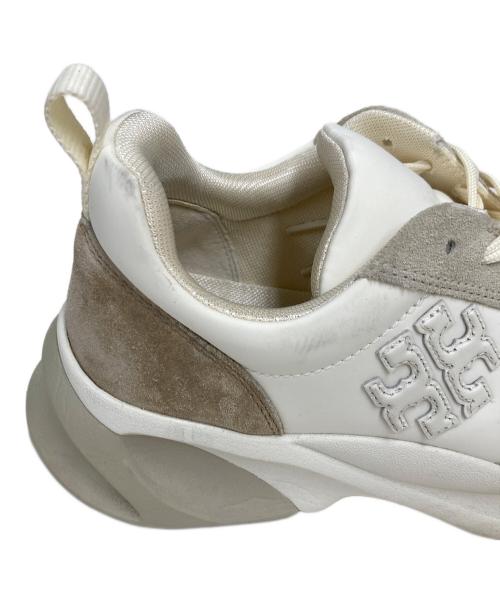 TORY BURCH（トリーバーチ）TORY BURCH (トリーバーチ) グッドラックトレーナー スニーカー ホワイト サイズ:22cmの古着・服飾アイテム