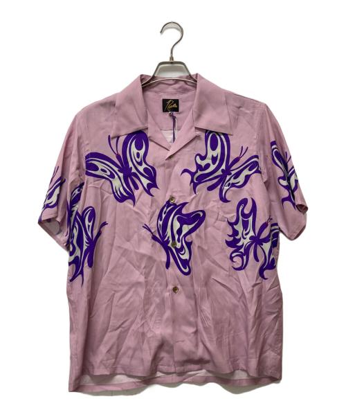 Needles（ニードルズ）Needles (ニードルズ) Kae Tanaka One-Up Shirt ピンク サイズ:Sの古着・服飾アイテム