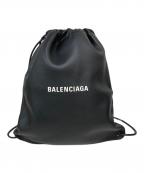 BALENCIAGAバレンシアガ）の古着「エブリデイ ドローストリング バックパック」｜ブラック