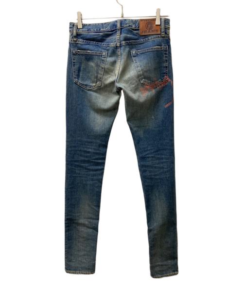 Hysteric Glamour（ヒステリックグラマー）Hysteric Glamour (ヒステリックグラマー) スタッズデニムパンツ インディゴ サイズ:ＸＳの古着・服飾アイテム