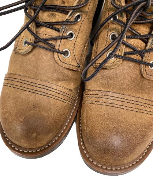 RED WING（レッドウィング）RED WING (レッドウィング) IRON RANGER ブラウン サイズ:25.5cmの古着・服飾アイテム