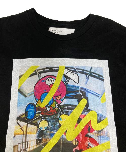 Chris Namaizawa（クリス ナマイザワ）Chris Namaizawa (クリス ナマイザワ) プリントTシャツ ブラック サイズ:Ｓの古着・服飾アイテム