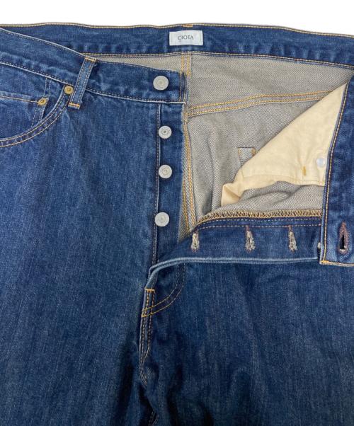 CIOTA（シオタ）CIOTA (シオタ) 本藍スビンコットン13.5ozストレートデニム インディゴ サイズ:35の古着・服飾アイテム