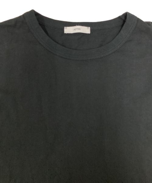 ATON（エイトン）ATON (エイトン) DRY Cotton Jersey Crewneck T-Shirt ブラック サイズ:06の古着・服飾アイテム