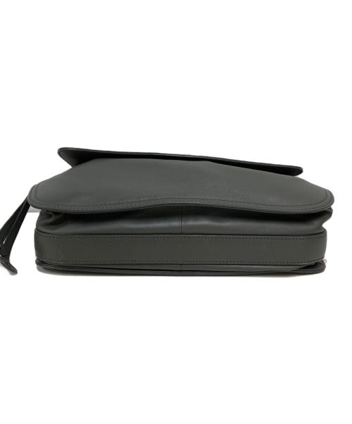 BOTTEGA VENETA（ボッテガベネタ）BOTTEGA VENETA (ボッテガベネタ) イントレチャートレザーショルダーバッグ グレーの古着・服飾アイテム