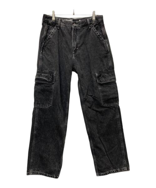 LEVI'S（リーバイス）LEVI'S (リーバイス) カーゴデニムパンツ ブラック サイズ:SIZE 81cm (W32)の古着・服飾アイテム